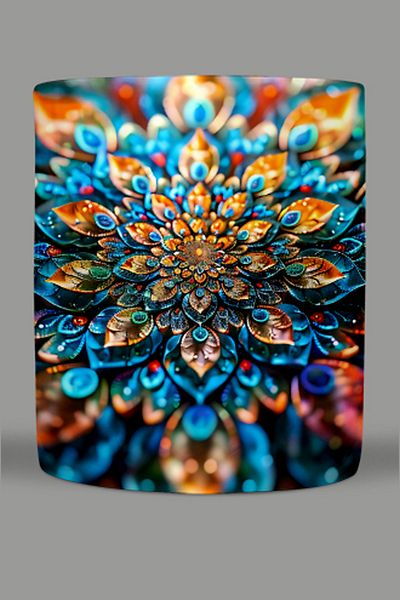 Fizello Mandala Themed Mug