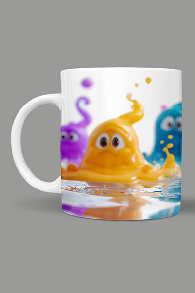 Fizello Cute Ghots - Cute Ghots Themed Mug