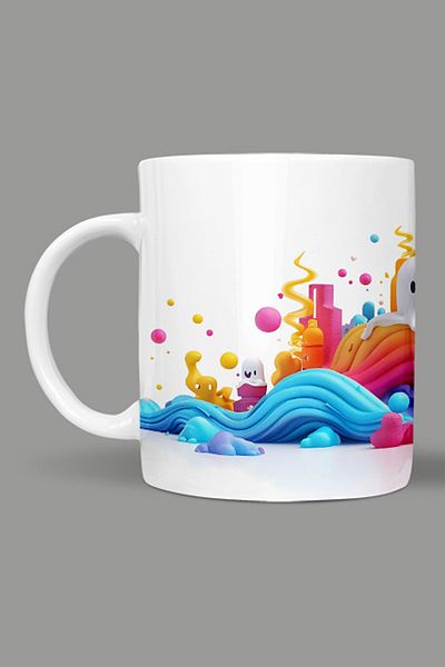 Fizello Cute Ghots - Cute Ghots Themed Mug
