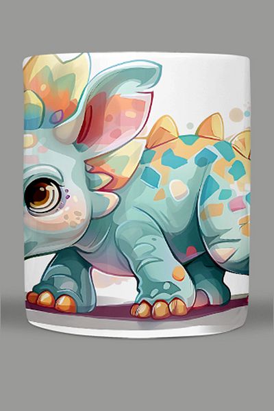 Fizello Cute Dinosaurs - Cute Dinosaur Themed Mug