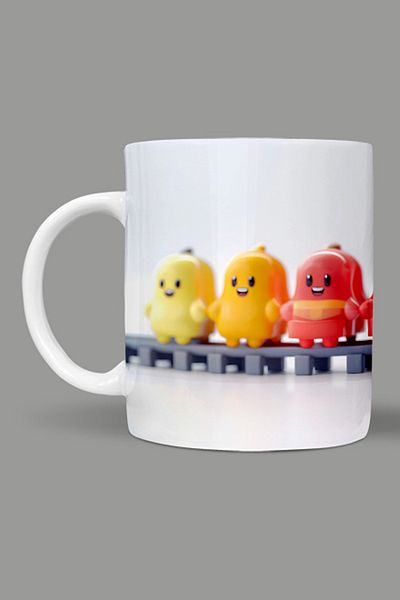 Fizello Cute Ghots - Cute Ghots Themed Mug