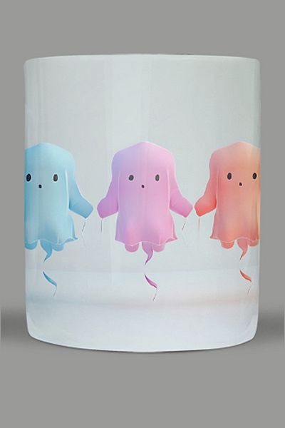 Fizello Cute Ghots - Cute Ghots Themed Mug