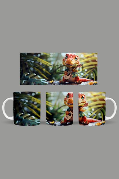 Fizello Cute Dinosaurs - Cute Dinosaur Themed Mug