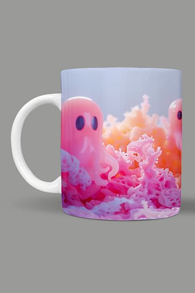 Fizello Cute Ghots - Cute Ghots Themed Mug
