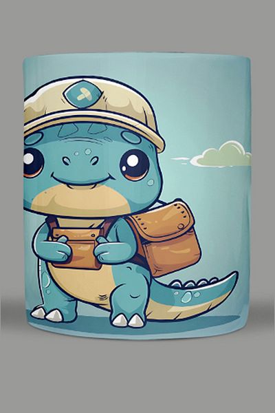 Fizello Cute Dinosaurs - Cute Dinosaur Themed Mug