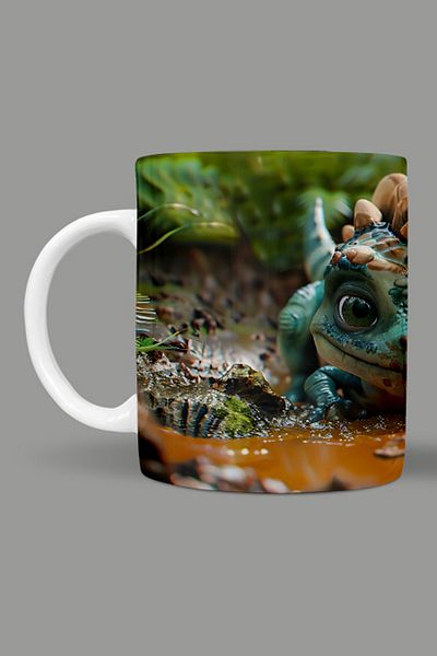 Fizello Cute Dinosaurs - Cute Dinosaur Themed Mug