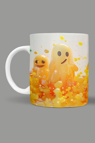 Fizello Cute Ghots - Cute Ghots Themed Mug