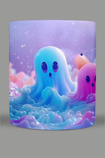 Fizello Cute Ghots - Cute Ghots Themed Mug