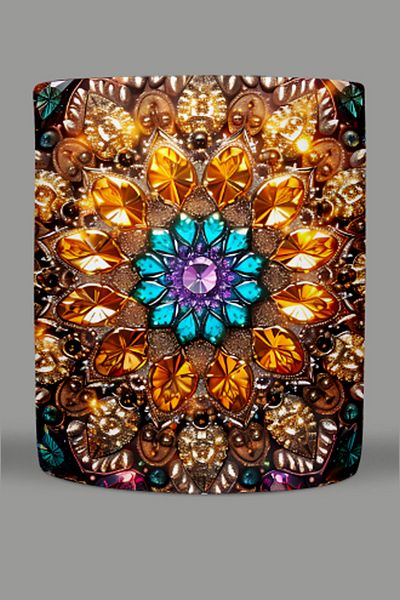 Fizello Mandala Themed Mug