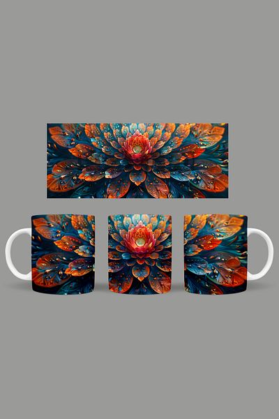 Fizello Mandala Themed Mug