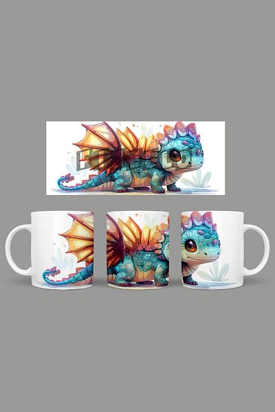 Fizello Cute Dinosaurs - Cute Dinosaur Themed Mug