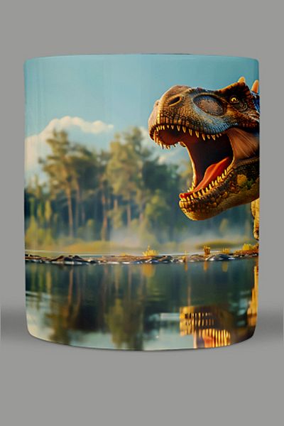Fizello Cute Dinosaurs - Cute Dinosaur Themed Mug