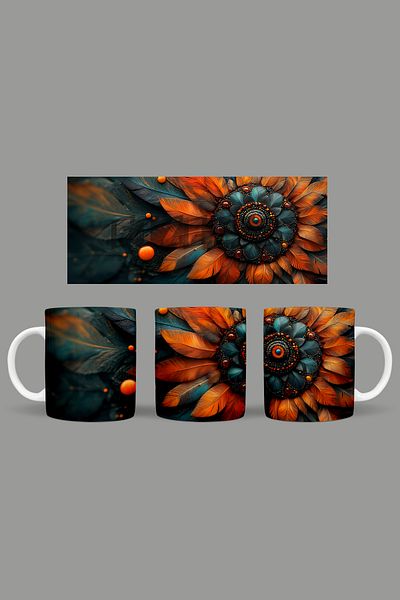 Fizello Mandala Themed Mug
