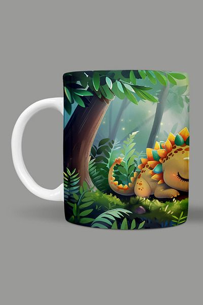 Fizello Cute Dinosaurs - Cute Dinosaur Themed Mug