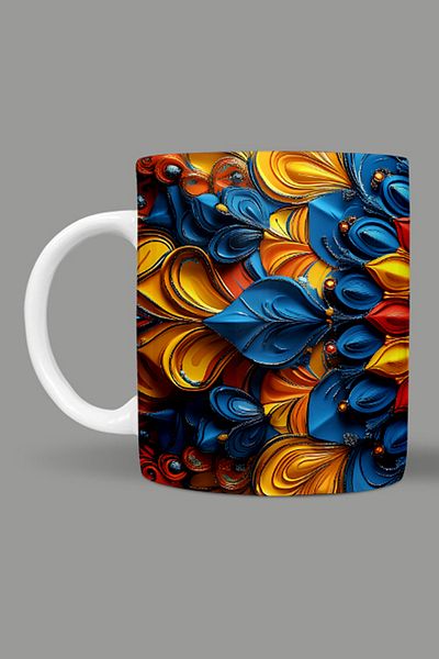 Fizello Mandala Themed Mug