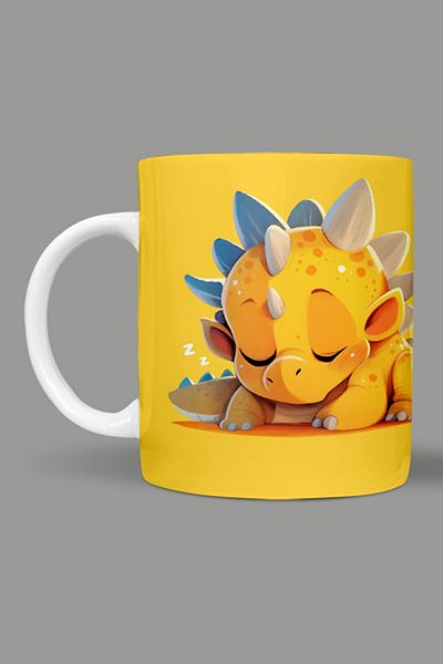 Fizello Cute Dinosaurs - Cute Dinosaur Themed Mug