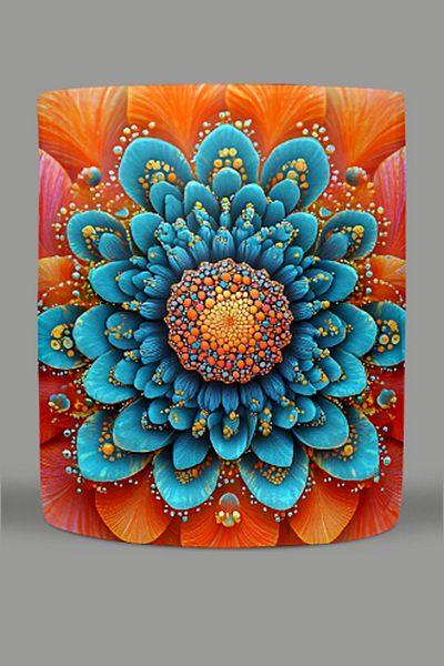 Fizello Mandala Themed Mug