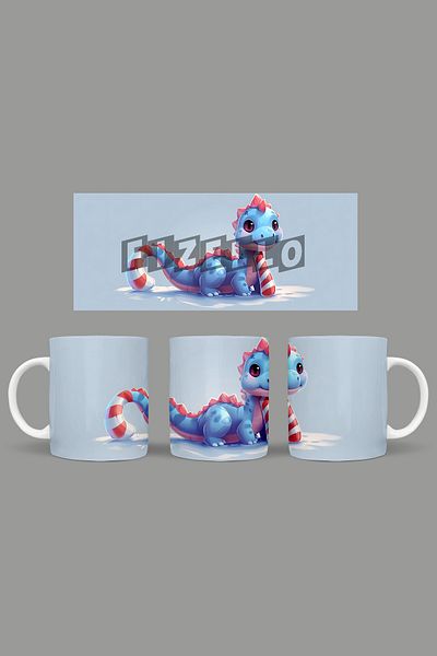 Fizello Cute Dinosaurs - Cute Dinosaur Themed Mug