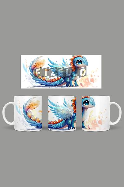 Fizello Cute Dinosaurs - Cute Dinosaur Themed Mug