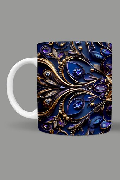 Fizello Mandala Themed Mug