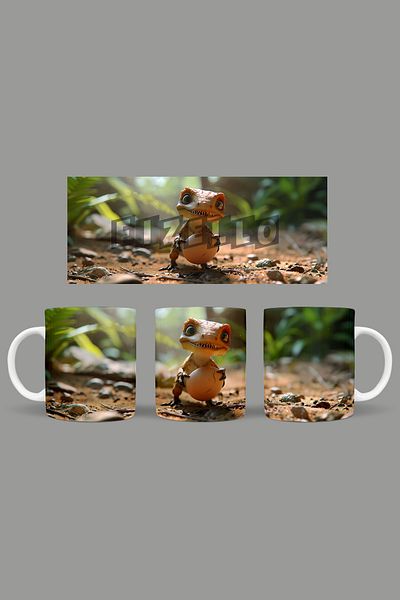 Fizello Cute Dinosaurs - Cute Dinosaur Themed Mug