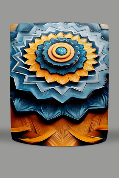 Fizello Mandala Themed Mug