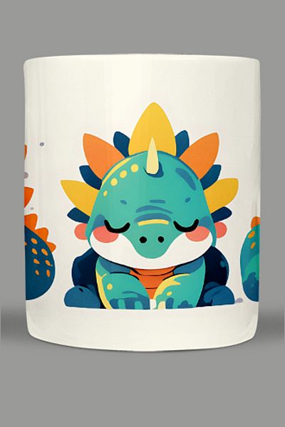Fizello Cute Dinosaurs - Cute Dinosaur Themed Mug