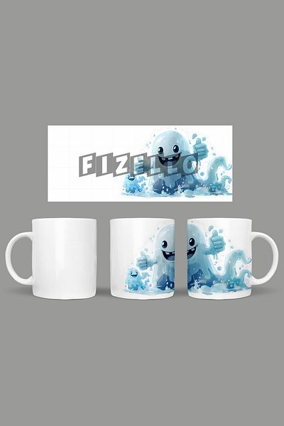 Fizello Cute Ghots - Cute Ghots Themed Mug