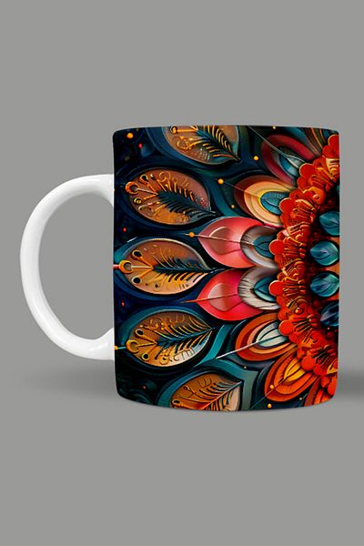 Fizello Mandala Themed Mug
