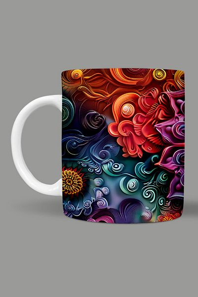 Fizello Mandala Themed Mug