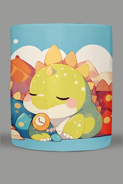 Fizello Cute Dinosaurs - Cute Dinosaur Themed Mug