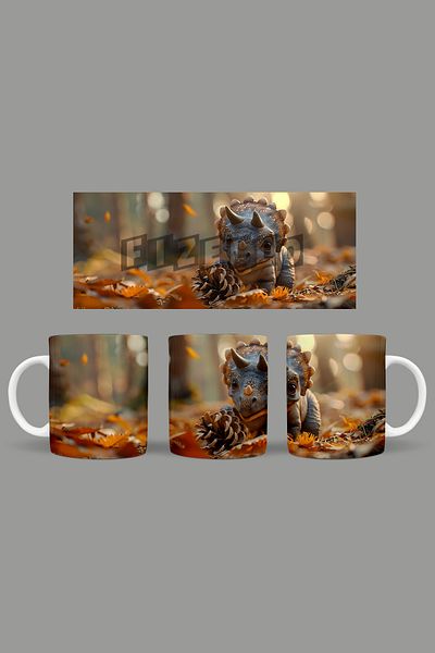 Fizello Cute Dinosaurs - Cute Dinosaur Themed Mug