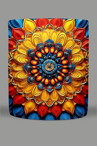 Fizello Mandala Themed Mug