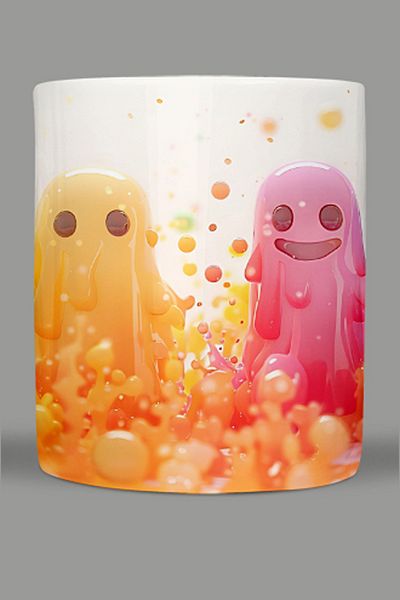 Fizello Cute Ghots - Cute Ghots Themed Mug