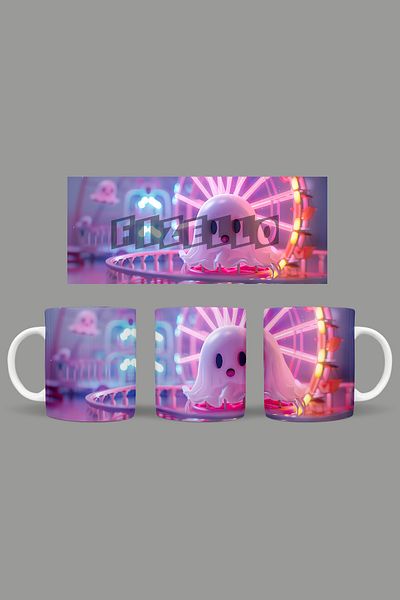 Fizello Cute Ghots - Cute Ghots Themed Mug