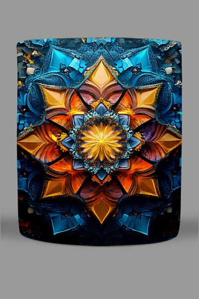Fizello Mandala Themed Mug