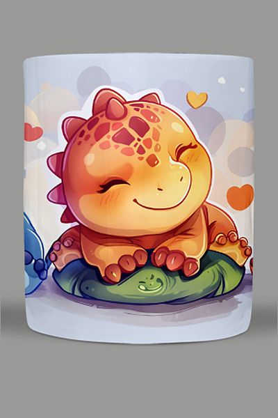 Fizello Cute Dinosaurs - Cute Dinosaur Themed Mug