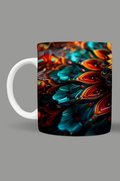 Fizello Mandala Themed Mug