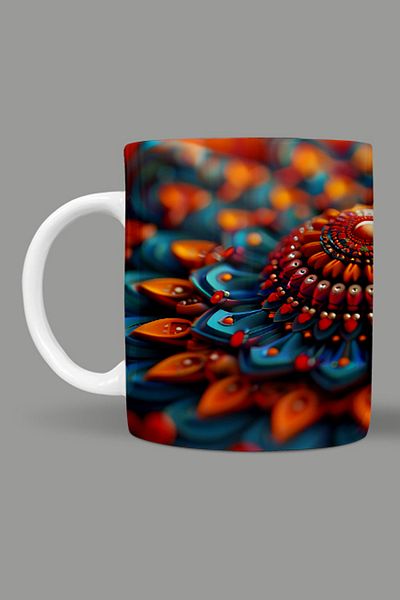 Fizello Mandala Themed Mug