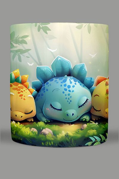Fizello Cute Dinosaurs - Cute Dinosaur Themed Mug