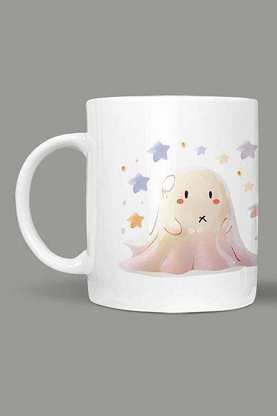 Fizello Cute Ghots - Cute Ghots Themed Mug