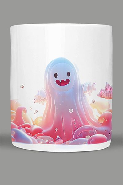 Fizello Cute Ghots - Cute Ghots Themed Mug