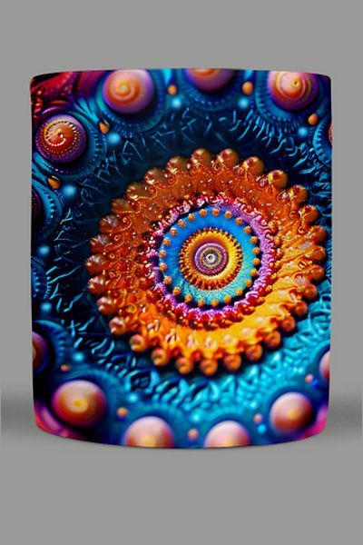 Fizello Mandala Themed Mug