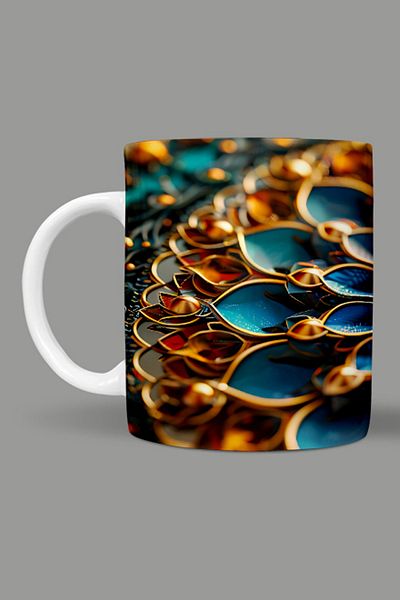 Fizello Mandala Themed Mug