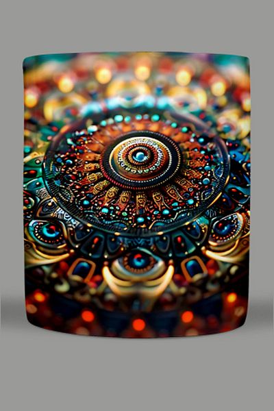 Fizello Mandala Themed Mug