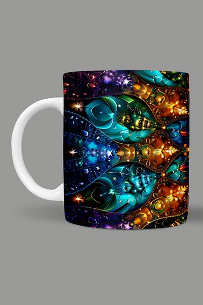 Fizello Mandala Themed Mug
