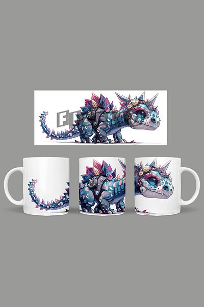 Fizello Cute Dinosaurs - Cute Dinosaur Themed Mug