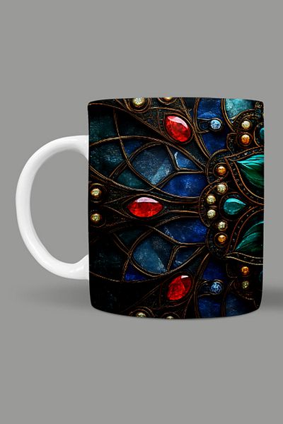 Fizello Mandala Themed Mug