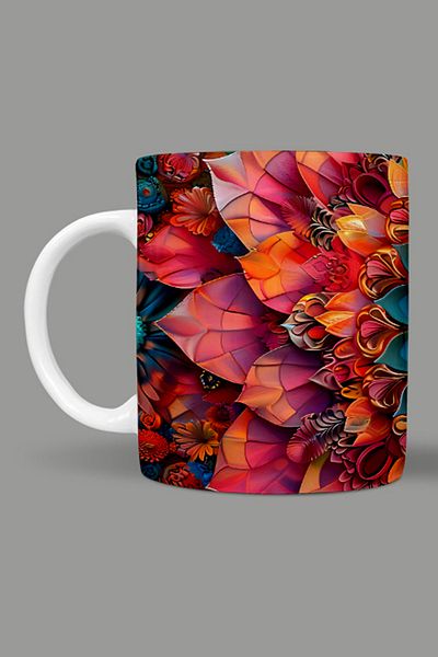 Fizello Mandala Themed Mug