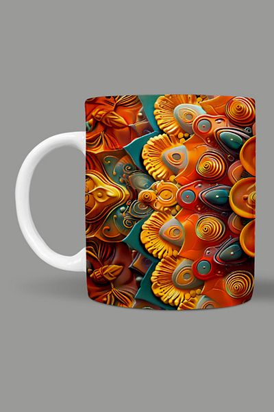 Fizello Mandala Themed Mug